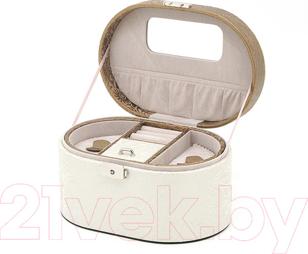 Изображение товара Шкатулка Jardin D'ete P6814B (бежево-золотой)