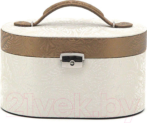 Изображение товара Шкатулка Jardin D'ete P6814B (бежево-золотой)