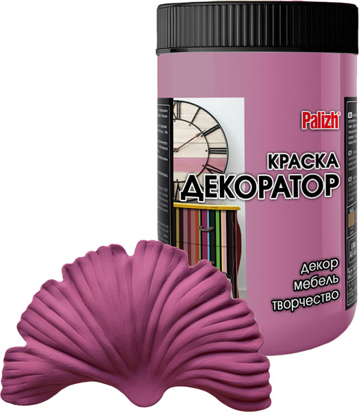 Изображение товара Краска Palizh Декоратор Акриловая (320г, баклажан)