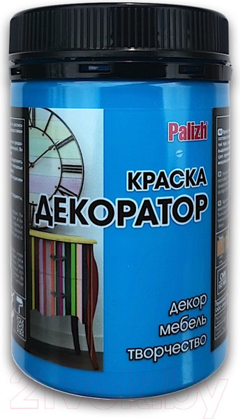 Изображение товара Краска Palizh Декоратор Акриловая (320г, васильковый)