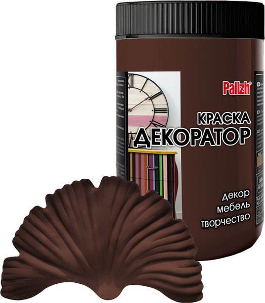 Изображение товара Краска Palizh Декоратор Акриловая (320г, горький шоколад)