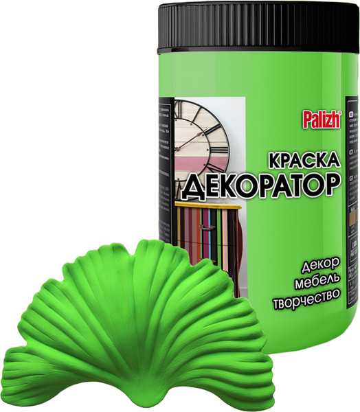 Изображение товара Краска Palizh Декоратор Акриловая (320г, зеленый сад)