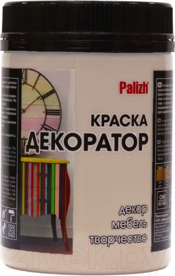Изображение товара Краска Palizh Декоратор Акриловая (320г, лен)
