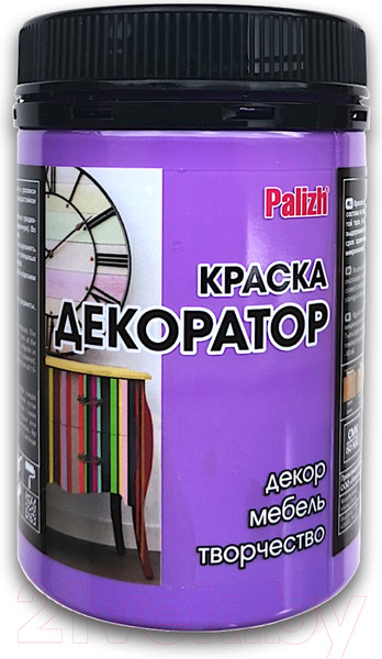 Изображение товара Краска Palizh Декоратор Акриловая (320г, лиловый)