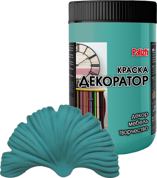 Изображение товара Краска Palizh Декоратор Акриловая (320г, морская лагуна)