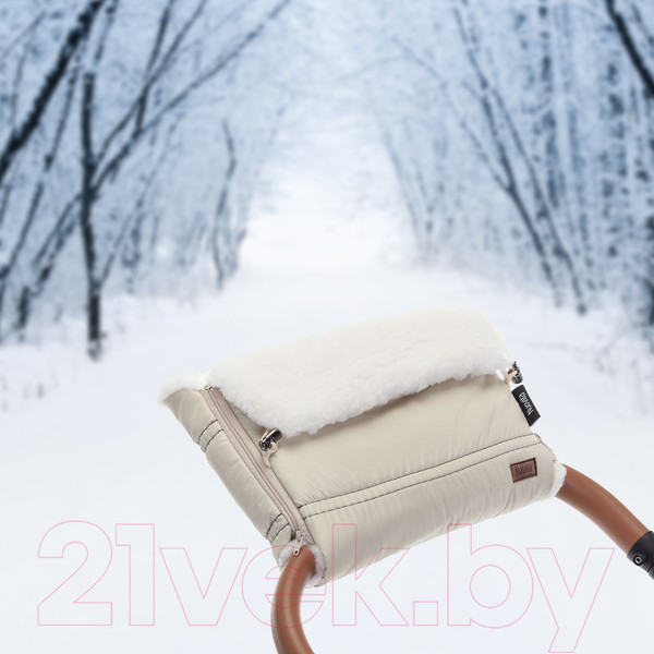Изображение товара Муфта для коляски Nuovita Alpino Bianco (бежевый)