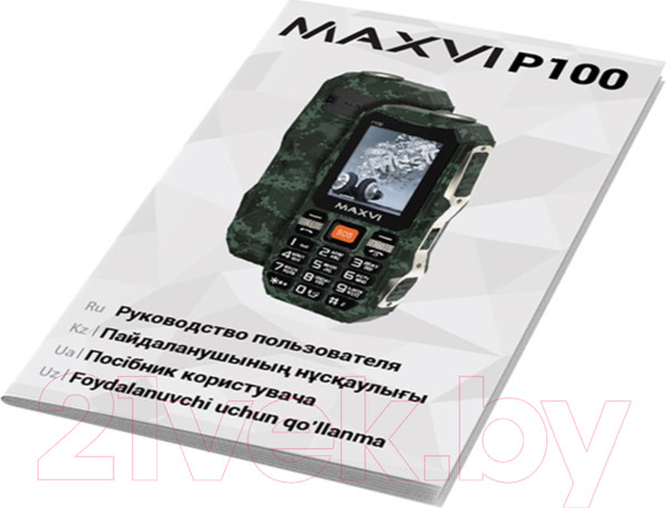 Изображение товара Мобильный телефон Maxvi P100 (черный)