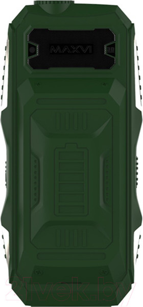 Изображение товара Мобильный телефон Maxvi P100 (зеленый)