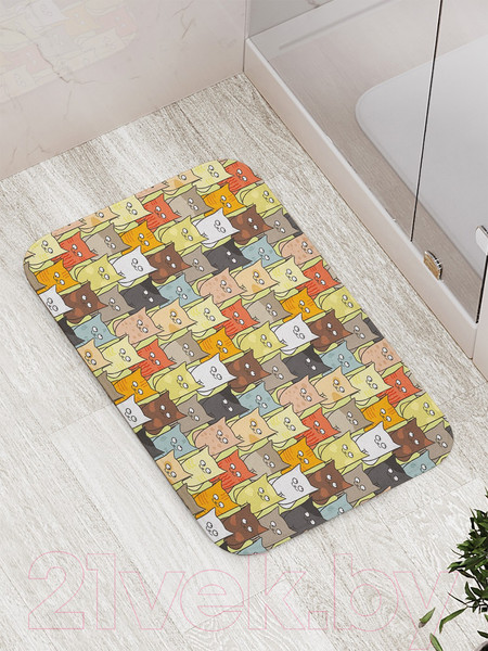 Изображение товара Коврик для ванной JoyArty Котятки / bath_32589
