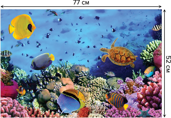 Изображение товара Коврик для ванной JoyArty Морская глубина / bath_2611