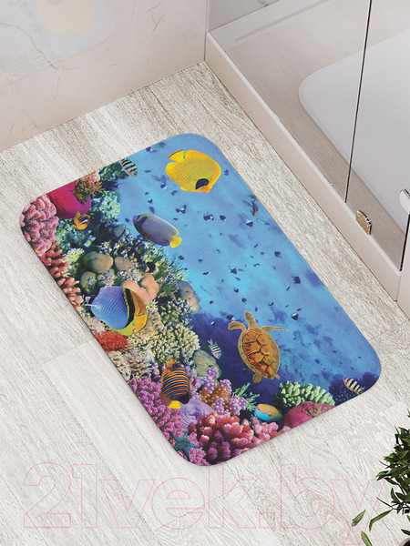 Изображение товара Коврик для ванной JoyArty Морская глубина / bath_2611