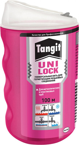 Изображение товара Фиксатор резьбы Tangit Uni-Lock универсальная (100м, шоу-бокс)