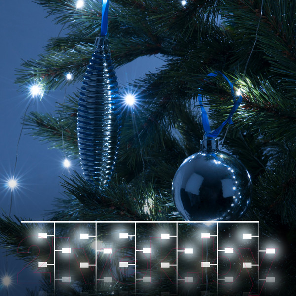 Изображение товара Световой занавес Евросвет 200-004 (белый)