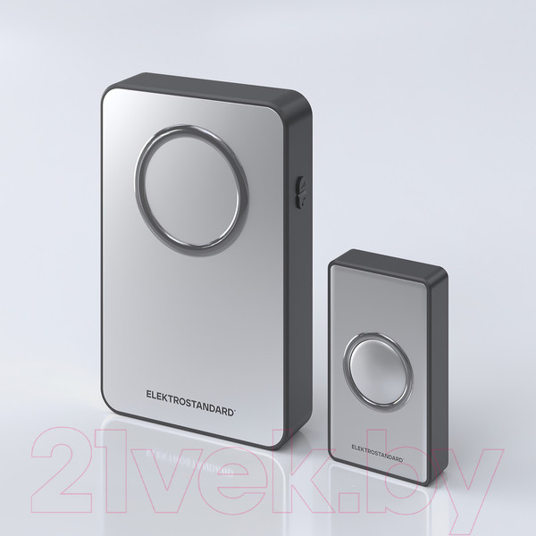 Изображение товара Электрический звонок Elektrostandard DBQ27M WL 38M IP20 (серебро/черный)