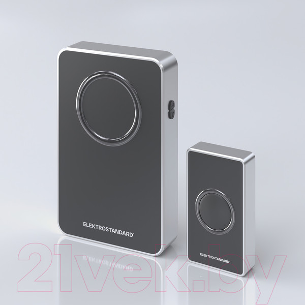 Изображение товара Электрический звонок Elektrostandard DBQ27M WL 38M IP20 (черный/серебро)