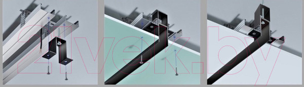 Изображение товара Крепление для шинопровода Novotech Flum 135134 (черный)