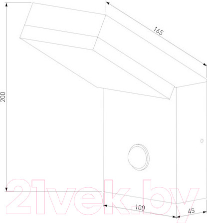 Изображение товара Бра уличное Elektrostandard Techno LED 1541 (серый)