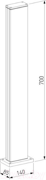 Изображение товара Светильник уличный Elektrostandard Techno LED 1538 (серый)
