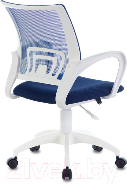 Изображение товара Кресло офисное Brabix Fly MG-396W / 532399 (белый/темно-синий TW-05/TW-10)