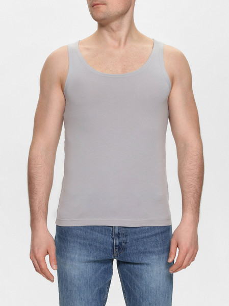 Изображение товара Майка Alfa Man 6701 (р.176-104, светло-серый)