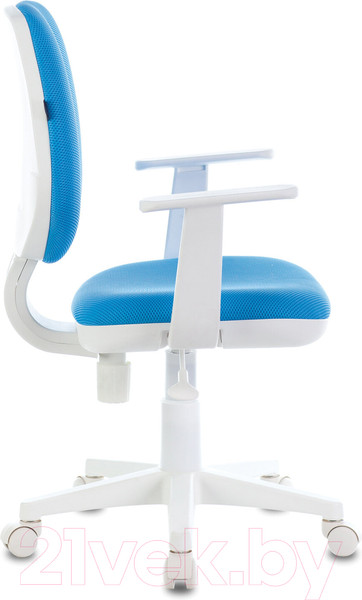 Изображение товара Кресло детское Brabix Fancy MG-201W / 532411 (белый/голубой TW-55)