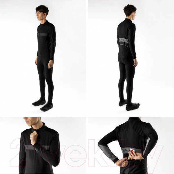 Изображение товара Велокуртка FORCE Bright / 899941-XXL-F (черный)