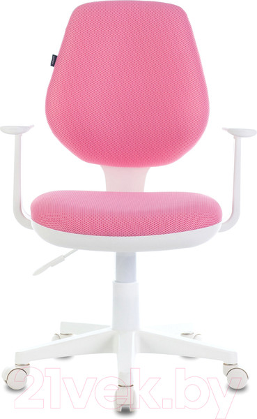 Изображение товара Кресло детское Brabix Fancy MG-201W / 532409 (белый/розовый TW-13A)