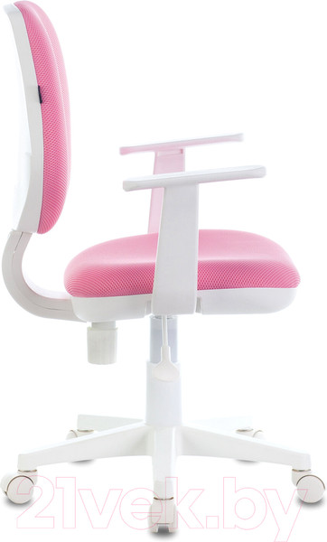 Изображение товара Кресло детское Brabix Fancy MG-201W / 532409 (белый/розовый TW-13A)