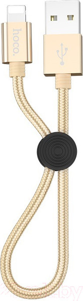 Изображение товара Кабель Hoco X35 AM-8pin Lightning (0.25м, золото)