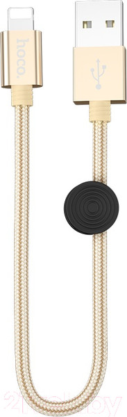 Изображение товара Кабель Hoco X35 AM-8pin Lightning (0.25м, золото)