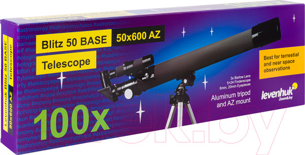 Изображение товара Телескоп Levenhuk Blitz 50 Base / 77098
