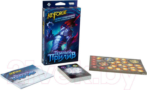 Изображение товара Настольная игра Мир Хобби KeyForge: Темный прилив. Делюкс-колода архонта / 915270