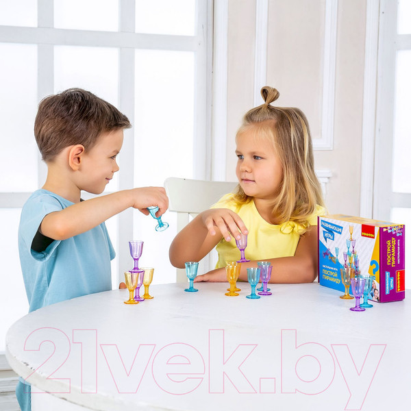 Изображение товара Развивающая игра Bondibon Построй пирамиду / ВВ5164