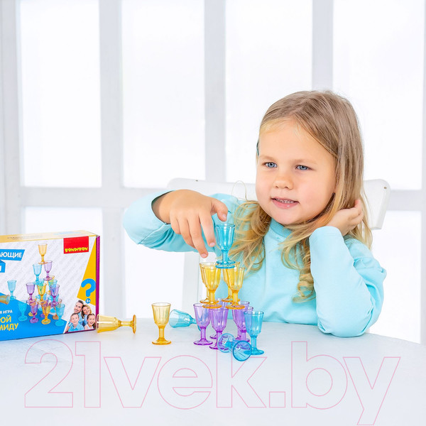 Изображение товара Развивающая игра Bondibon Построй пирамиду / ВВ5164