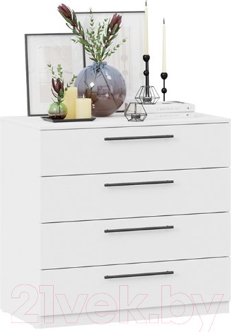 Изображение товара Комод ТриЯ Агата (белый)