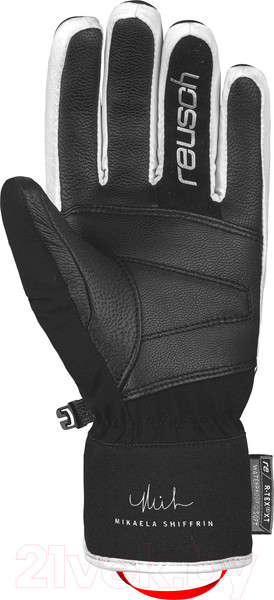 Изображение товара Перчатки лыжные Reusch Mikaela Shiffrin R-Tex XT / 6131254-7787 (р-р 4, Black/Dress Blue)
