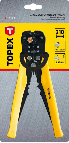 Изображение товара Инструмент для зачистки кабеля Topex 32D806