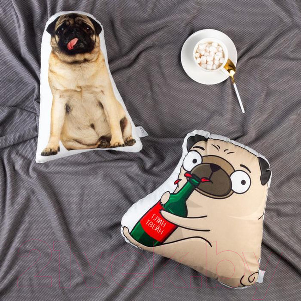 Изображение товара Подушка декоративная Этель Глинтвейн / 6030063 (40x40, велюр)