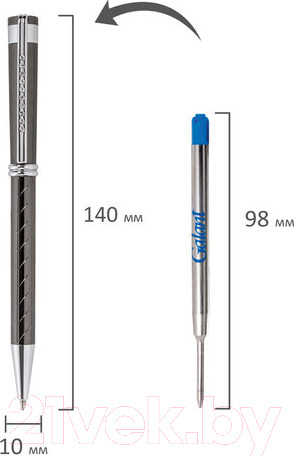 Изображение товара Ручка шариковая имиджевая Galant Marinus / 143509 (синий)