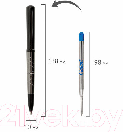 Изображение товара Ручка шариковая имиджевая Galant Punctum / 143521 (синий)