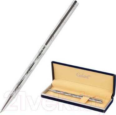Изображение товара Ручка шариковая имиджевая Galant Astron Silver / 143527 (синий)