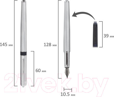 Изображение товара Ручка перьевая имиджевая Galant Spigel / 143530 (синий)
