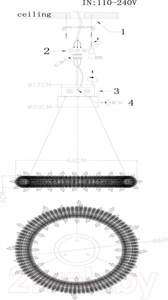 Изображение товара Люстра ST Luce SL6105.203.01