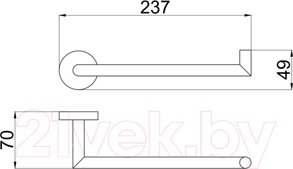 Изображение товара Держатель для полотенца Allen Brau 6.31010-31