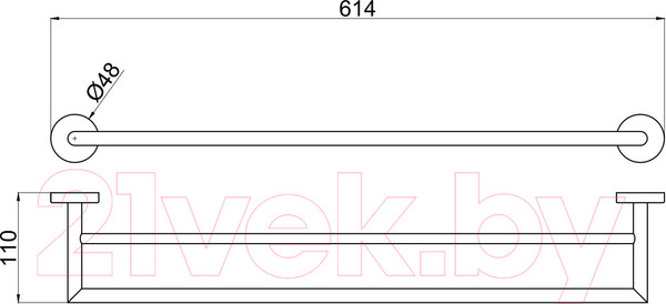 Изображение товара Держатель для полотенца Allen Brau 6.31012-00