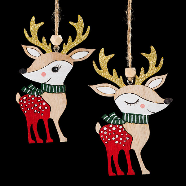 Изображение товара Елочная игрушка Erich Krause Decor Олененок-золотые рога / 53591