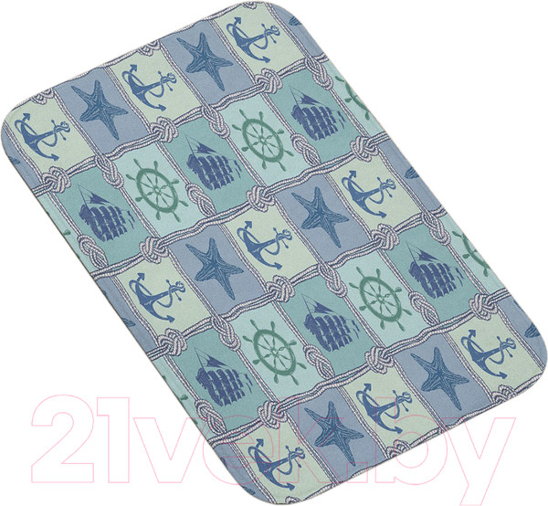 Изображение товара Коврик для ванной JoyArty Морская плитка / bath_15698