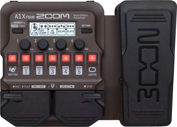 Изображение товара Процессор электрогитарный ZOOM A1 Four