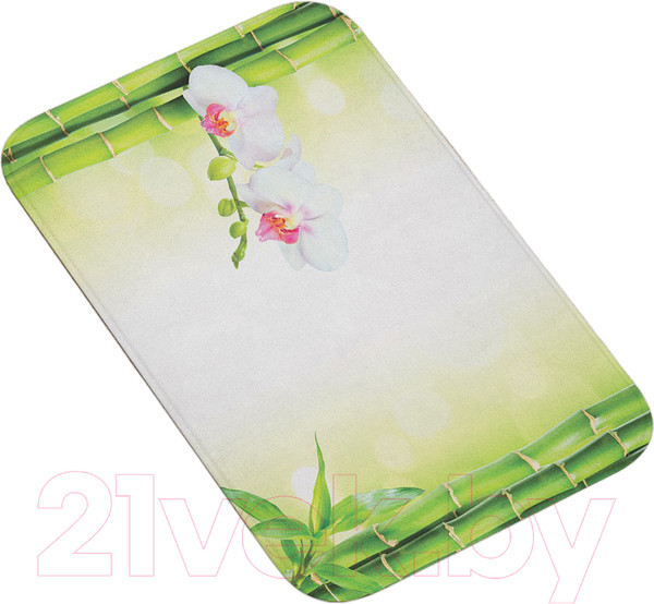 Изображение товара Коврик для ванной JoyArty Орхидея и бамбук / bath_16372