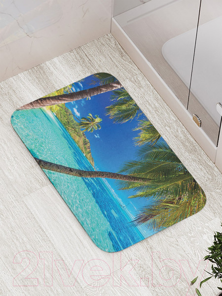 Изображение товара Коврик для ванной JoyArty Широкий пляж / bath_13800
